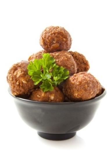 Hand-Rolled Beef Meatballs